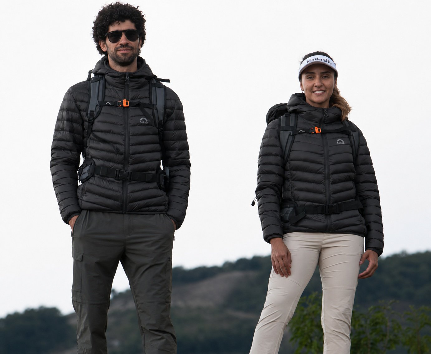 Jaqueta Kailash Puffer Patagonia Sintética Feminina - Preta