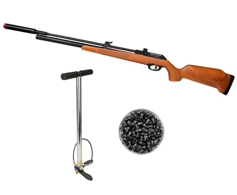 Carabina PCP Artemis PR900W G3 5,5mm - FXR Artemis + Bomba + Chumbinho