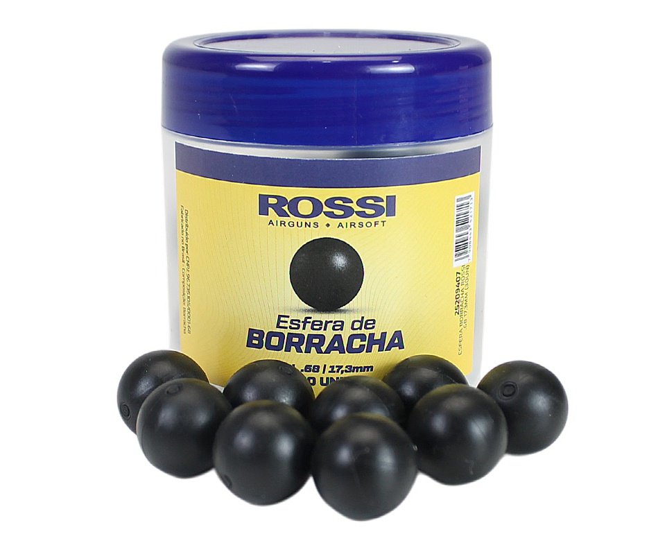 Esfera de Borracha Rossi .68 pct c/ 30 un