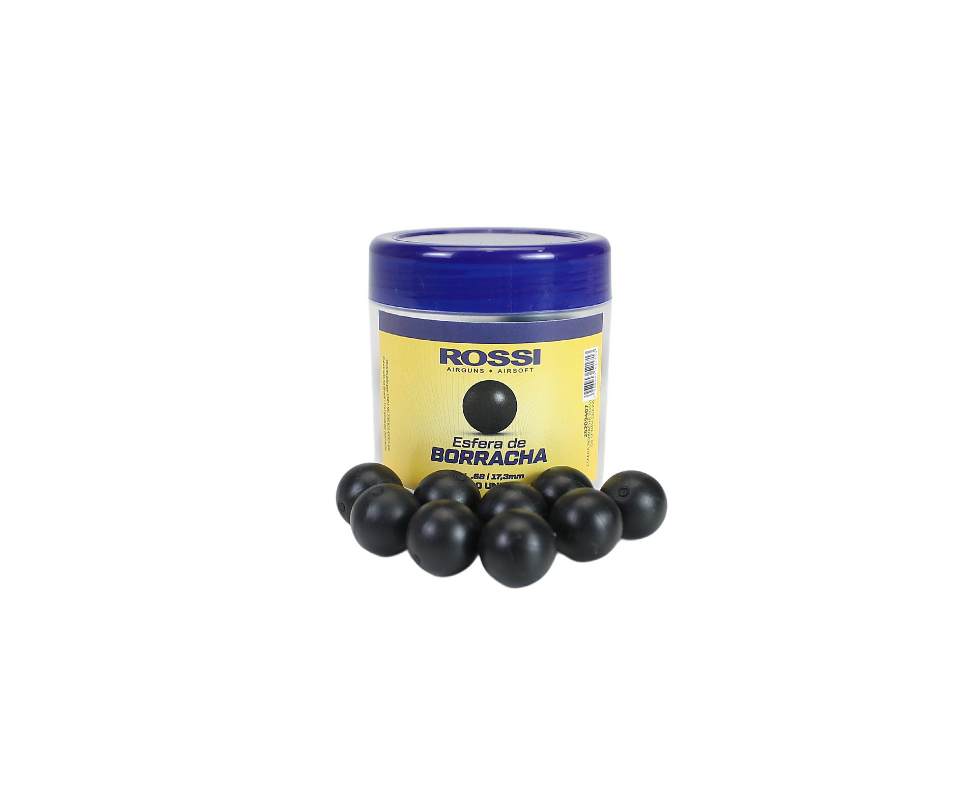 Esfera de Borracha Rossi .68 pct c/ 30 un