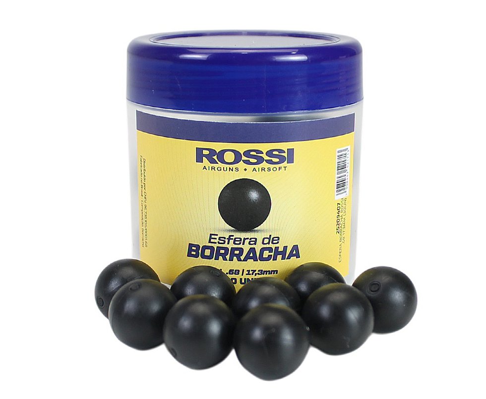 Esfera de Borracha Rossi .68 pct c/ 30 un