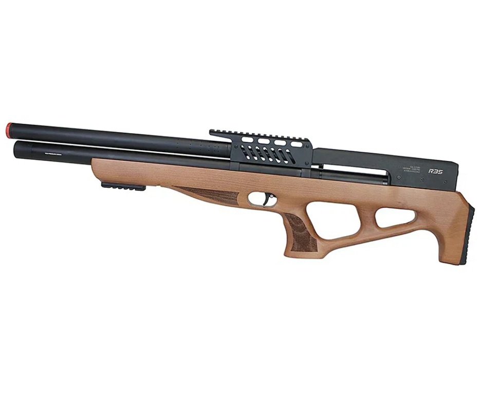 Carabina de Pressão PCP R35 Bullpup Madeira 5,5mm Rossi + Case FXR