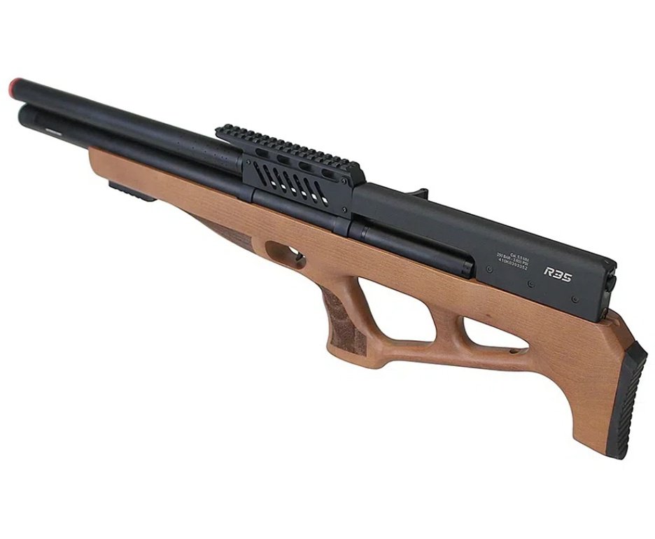 Carabina de Pressão PCP R35 Bullpup Madeira 5,5mm Rossi + Case FXR