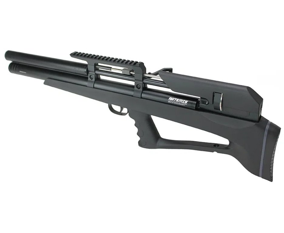 Carabina Pressão PCP P35 Artemis Bull PUP Blackened 5.5mm + Case FXR