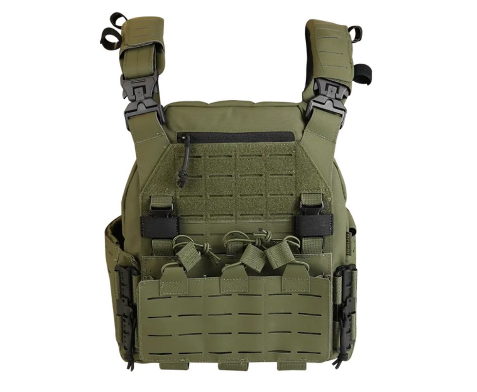 Colete Tatico Rossi Modular PCR Verde Militar