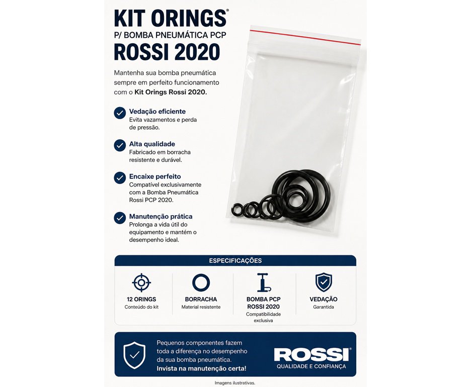 Kit Orings Bomba Manual Rossi 2020