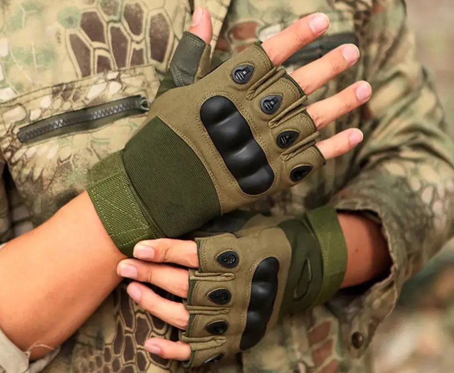 Luva Tatica Rossi Operator S/ Dedo Verde
