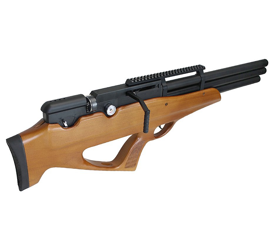 Artefato de Pressão PCP Nova Vista Bullpup Behemoth PS-R3-SF 4,5 mm Wood
