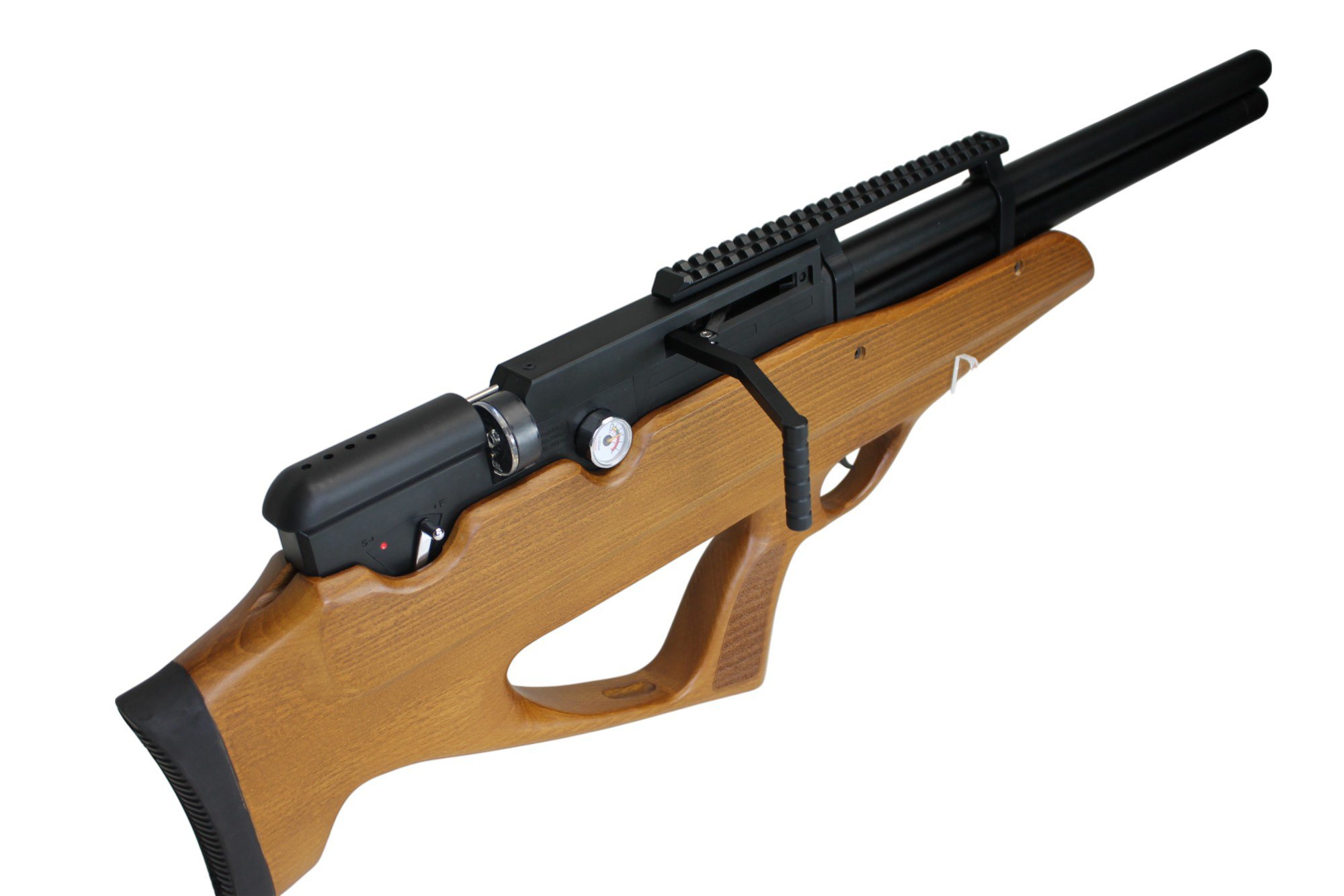 Artefato de Pressão PCP Nova Vista Bullpup Behemoth PS-R2-SF 4,5 mm Wood