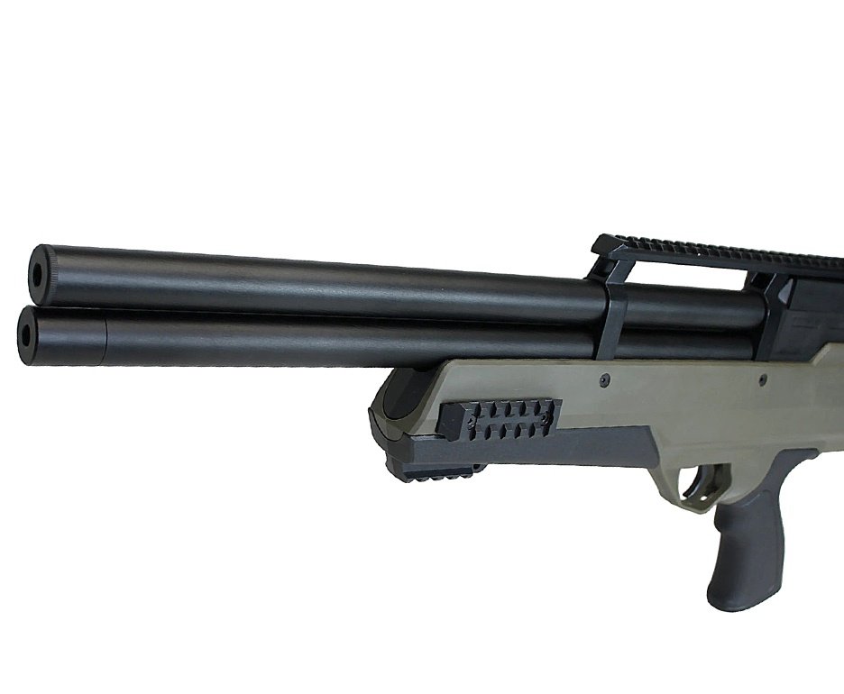 Artefato de Pressão PCP Nova Vista Bullpup Behemoth PS-R2-SF 4,5 mm Verde