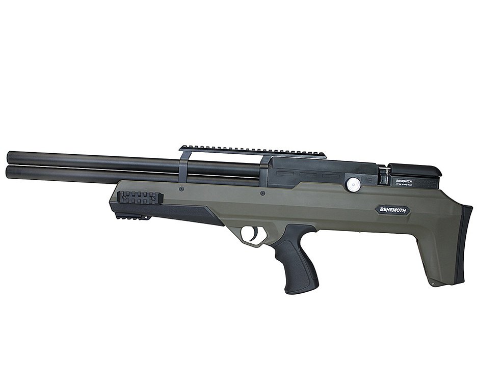 Artefato de Pressão PCP Nova Vista Bullpup Behemoth PS-R2-SF 4,5 mm Verde