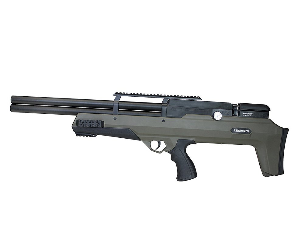 Artefato de Pressão PCP Nova Vista Bullpup Behemoth PS-R2-SF 4,5 mm Verde