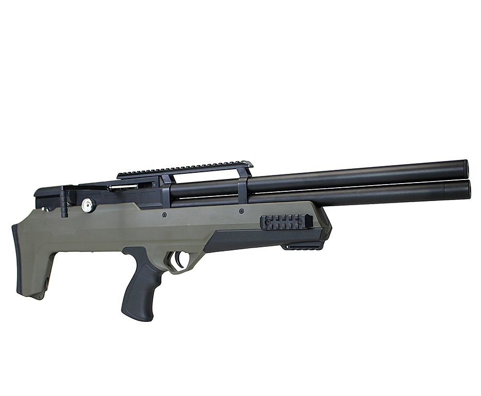 Artefato de Pressão PCP Nova Vista Bullpup Behemoth PS-R2-SF 4,5 mm Verde