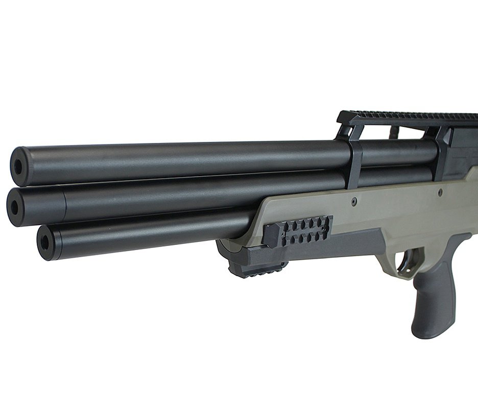 Artefato de Pressão PCP Nova Vista Bullpup Behemoth PS-R3-SF 4,5 mm Verde