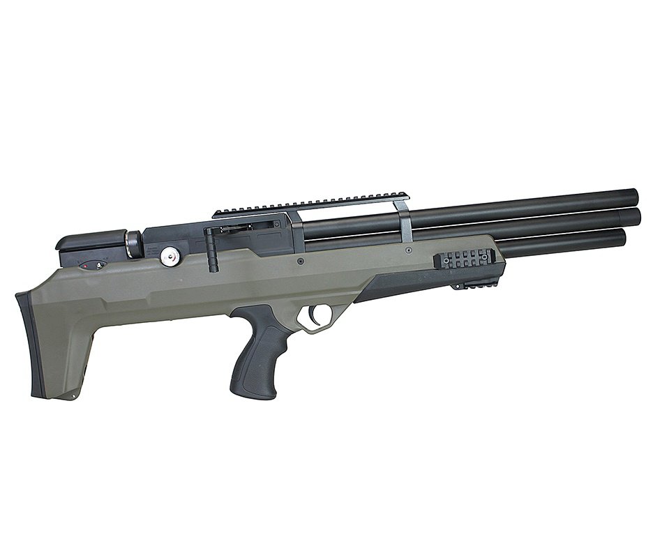 Artefato de Pressão PCP Nova Vista Bullpup Behemoth PS-R3-SF 4,5 mm Verde