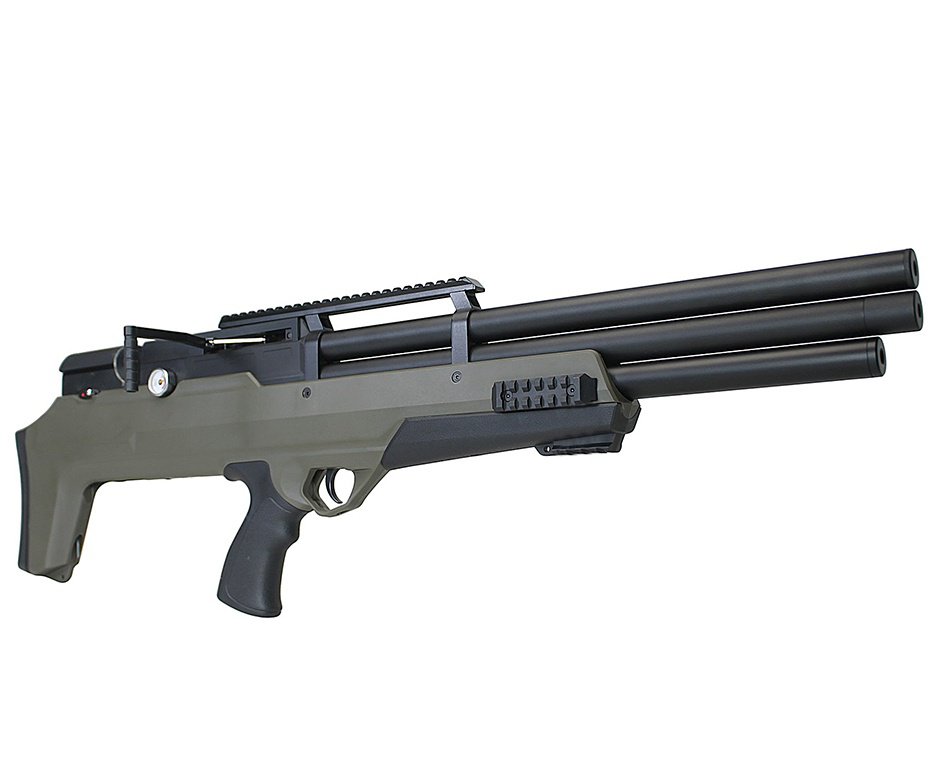 Artefato de Pressão PCP Nova Vista Bullpup Behemoth PS-R3-SF 4,5 mm Verde