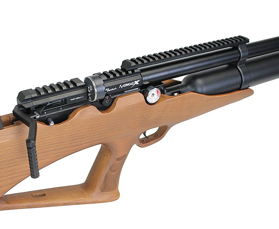 Artefato de Pressão Pcp Nova Vista Bullpup Avenge-X X1 BBW 4,5mm Wood