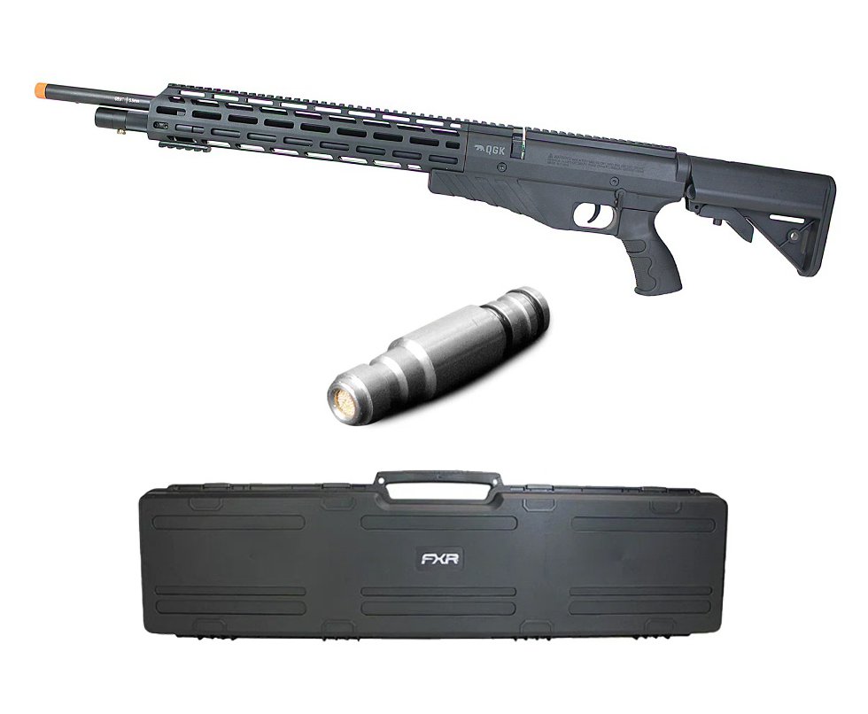 Carabina de Pressão QGK PCP G850T Cal. 5,5mm + Case FXR