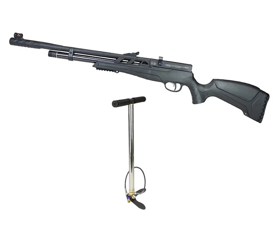 Carabina de Pressão Beeman PCP 1320 Polimero 5,5mm - Rossi + Bomba