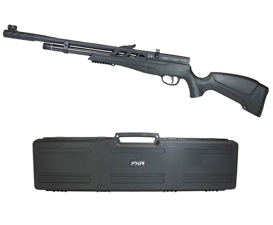 Carabina de Pressão Beeman PCP 1320 Polimero 5,5mm - Rossi + Case FXR