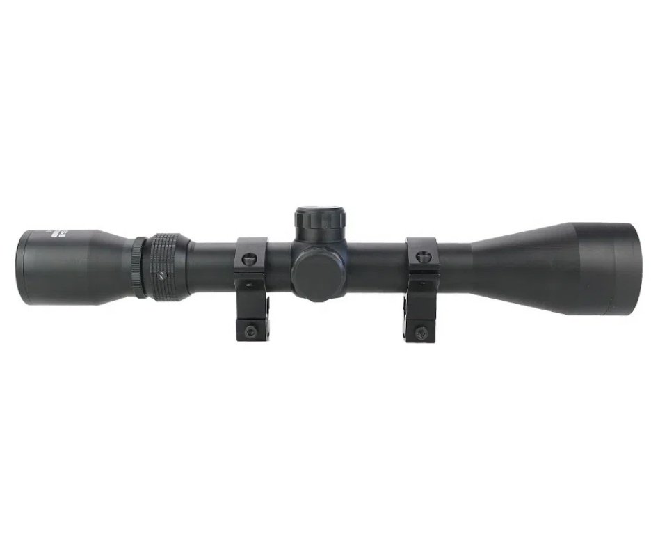 Carabina de Pressão Beeman PCP 1320 Polimero 5,5mm - Rossi + Luneta 3-9x40 + Chumbos + Alvos + Bipé