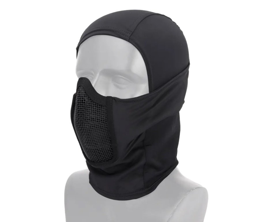 Mascara Telada Nariz Balaclava ASF Rossi Preta