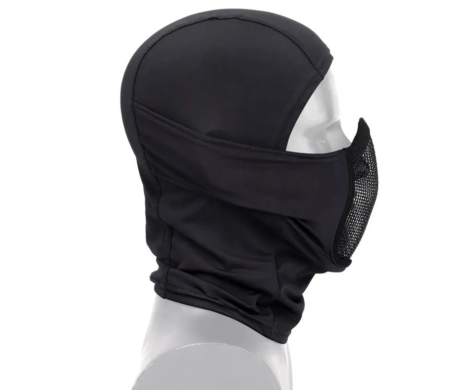 Mascara Telada Nariz Balaclava ASF Rossi Preta