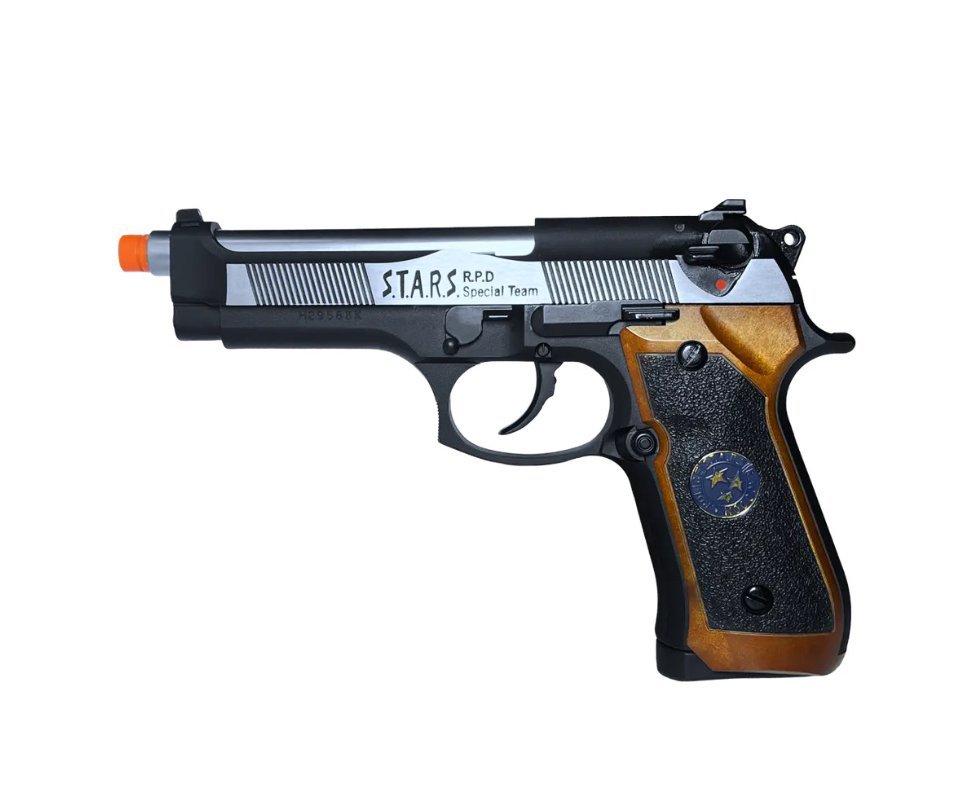 Pistola de Airsoft GBB WE M92SPS-2T Samurai Edge Biohazard 6mm - WE/FXR
