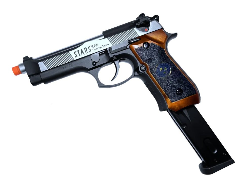Pistola de Airsoft GBB WE M92SPS-2T Samurai Edge Biohazard 6mm - WE/FXR