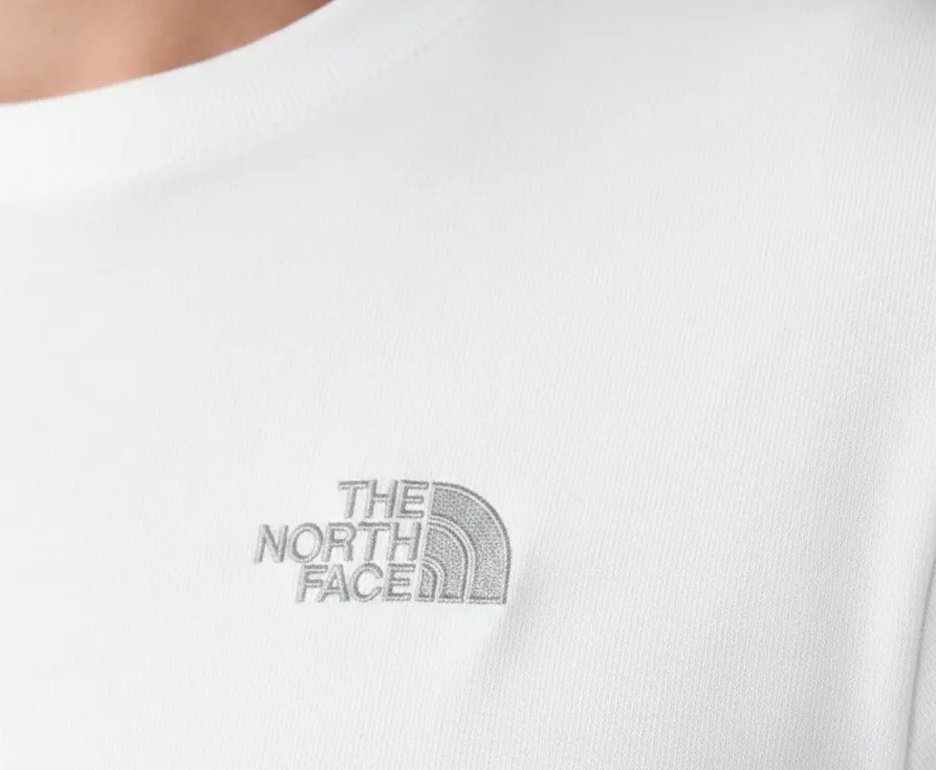 Camiseta Masculina The North Face Hyper Tee Gola Careca - Branca