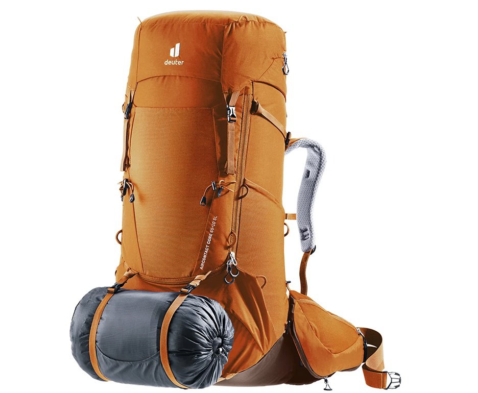 Mochila Deuter para Trekking Aircontact Core 65+10 SL