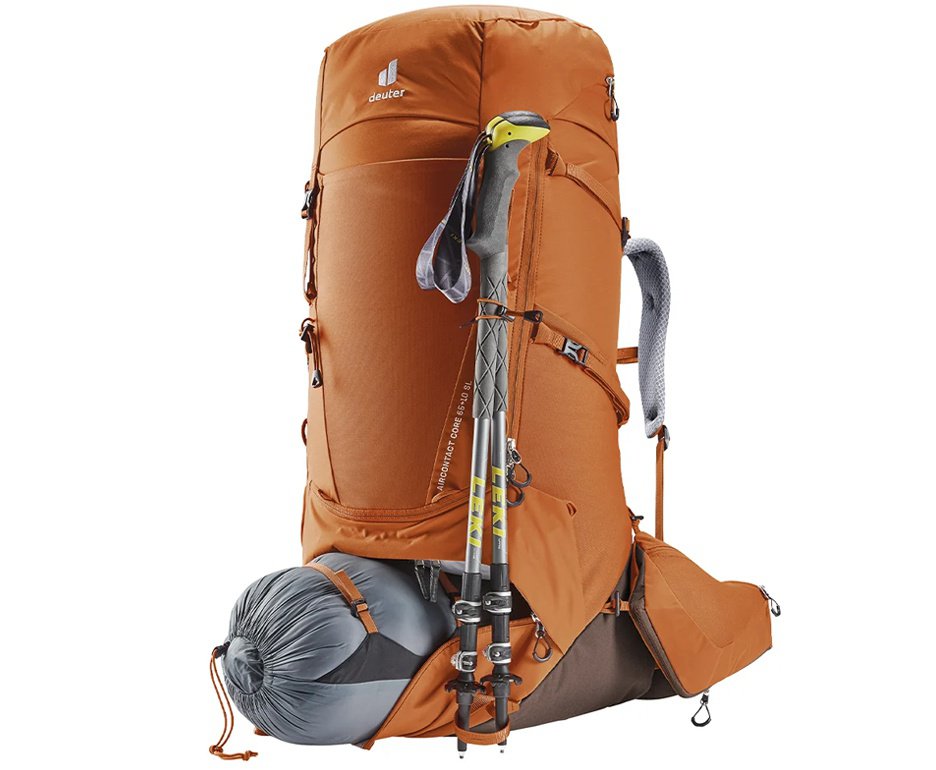 Mochila Deuter para Trekking Aircontact Core 65+10 SL