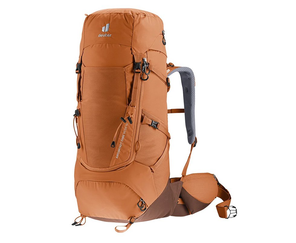 Mochila Deuter para Trekking Aircontact Core 35+10 SL Laranja