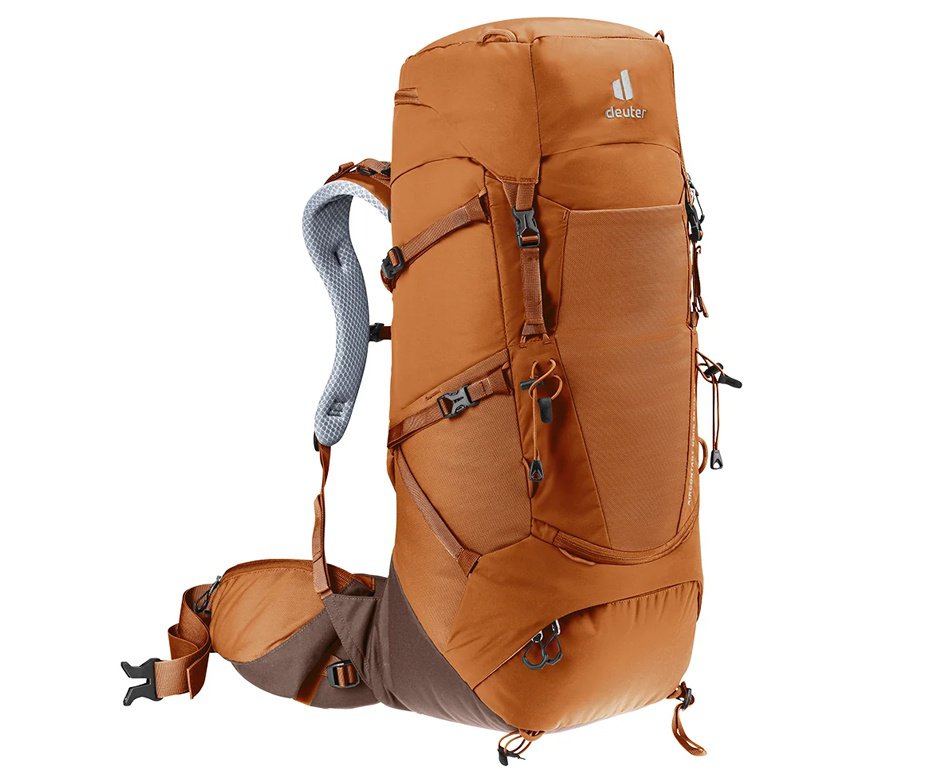 Mochila Deuter para Trekking Aircontact Core 35+10 SL Laranja
