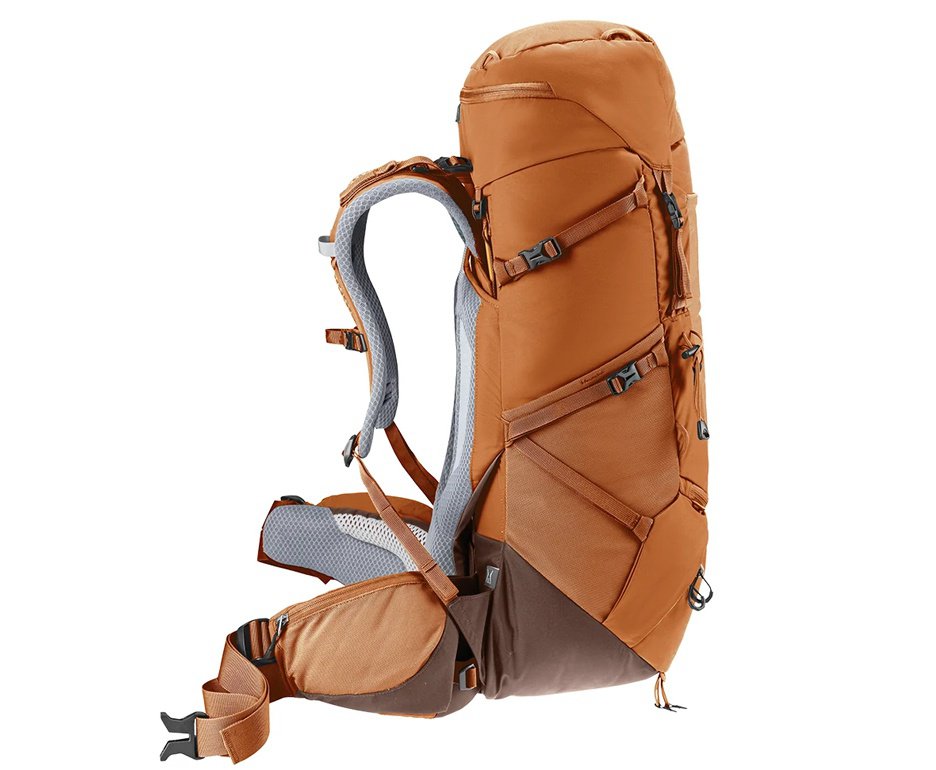 Mochila Deuter para Trekking Aircontact Core 35+10 SL Laranja