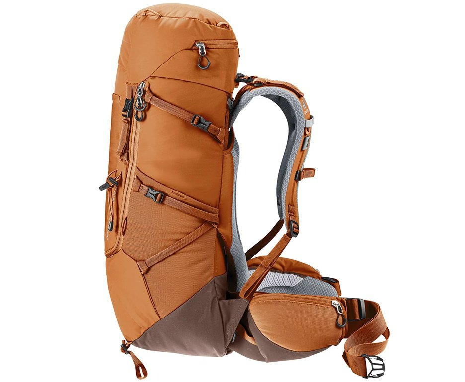 Mochila Deuter para Trekking Aircontact Core 35+10 SL Laranja