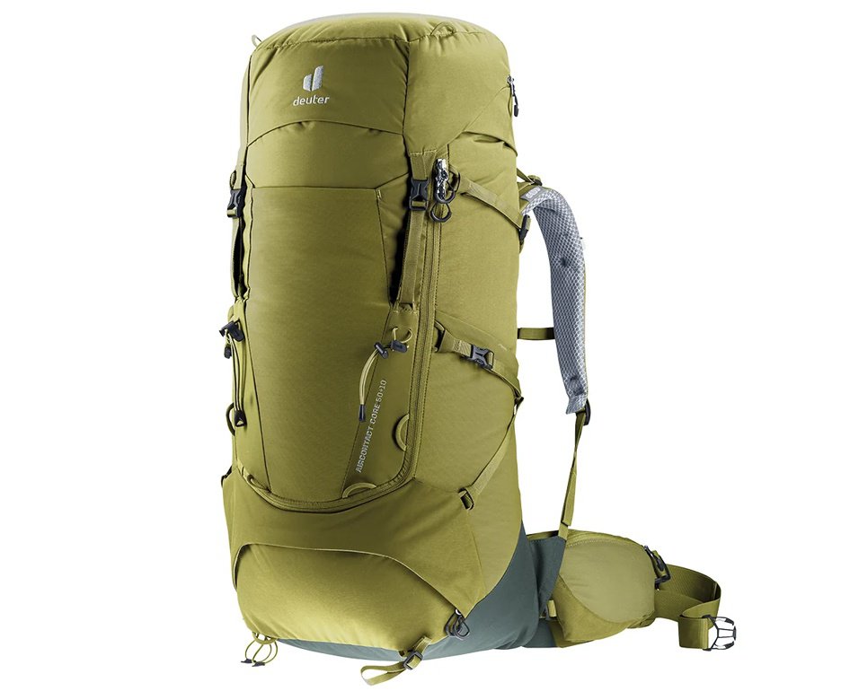 Mochila para Trekking Deuter Aircontact Core 50+10 - Verde