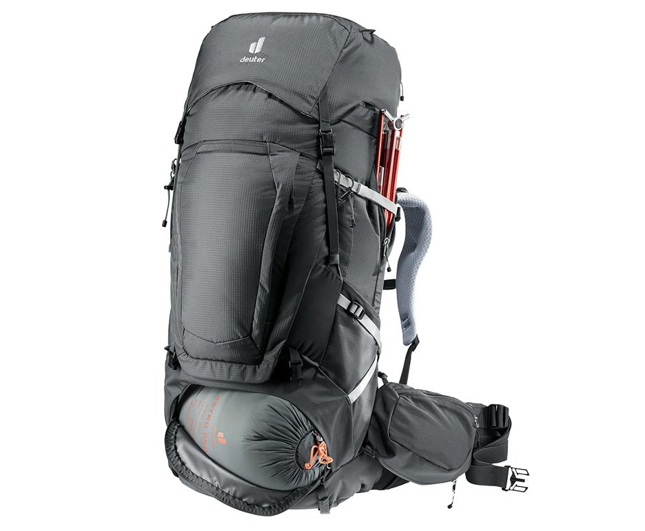 Mochila Deuter para Trekking Aircontact Pro 65+10 SL - Cinza