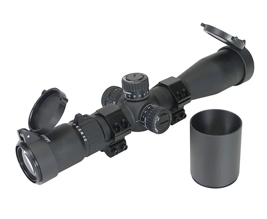 Carabina de Pressão PCP P35X-B Evolution HC 5,5mm Artemis - FXR + Luneta 3-12X42 FFP + Case FXR