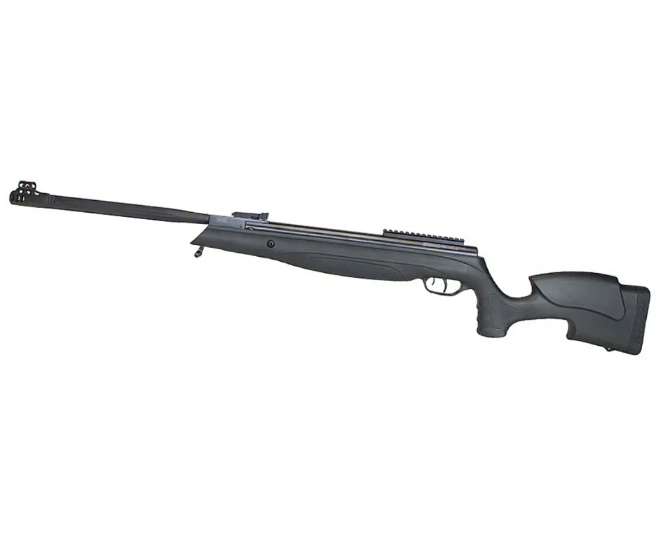 Carabina de Pressão Beeman Viper 1135 Extreme Gas Ram Nitro 80kg Polimero 5,5mm - Rossi + Capa + Luneta 4x32 + Chumbo + Alvos + Kit de Limpeza + Desengripante / Anticorrosivo
