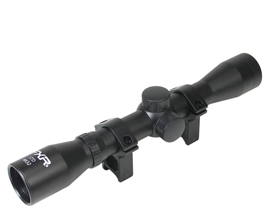 Carabina de Pressão Beeman Viper 1135 Extreme Gas Ram Nitro 80kg Polimero 5,5mm - Rossi + Capa + Luneta 4x32 + Chumbo + Alvos + Kit de Limpeza + Desengripante / Anticorrosivo