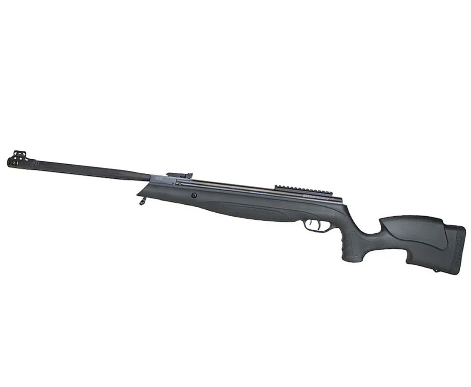 Carabina de Pressão Beeman Viper 1135 Extreme Gas Ram Nitro 80kg Polimero 5,5mm - Rossi + Capa + Luneta 4x32