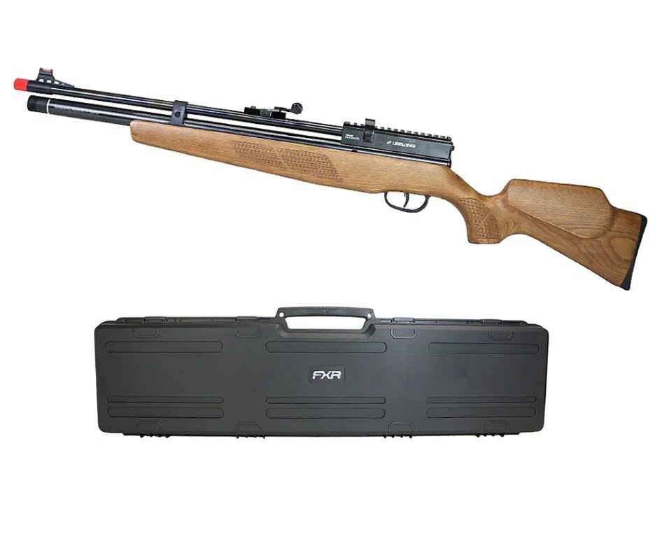 Carabina de Pressão CBC PCP Urban 9 W Madeira 6,35mm + Case FXR