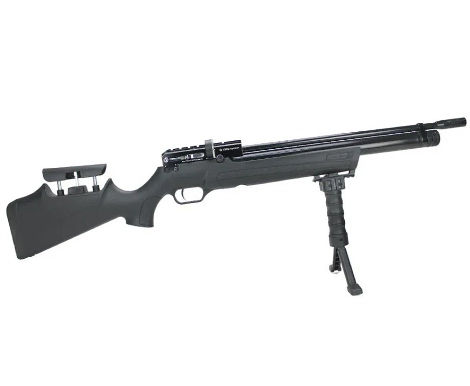 Carabina de Pressão PCP ESP 4550H 4.5mm EKOL Voltran + bomba + capa