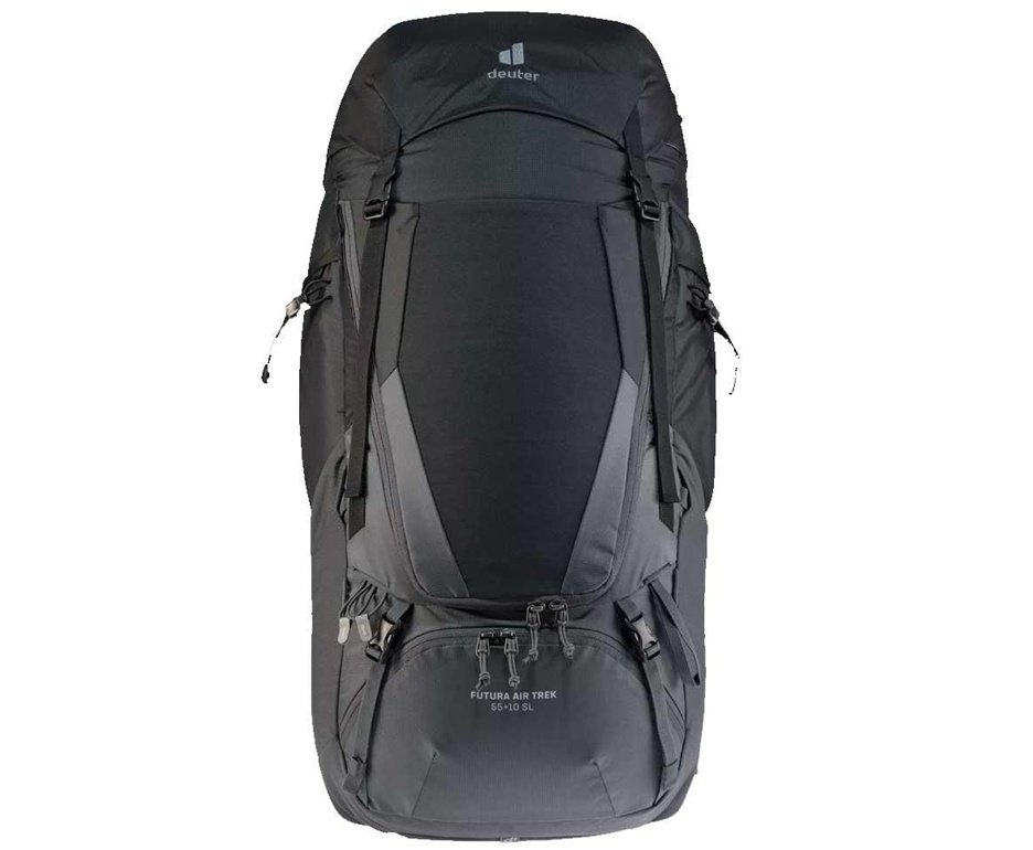 Mochila Deuter Trekking Lite 55 + 10 - Preto