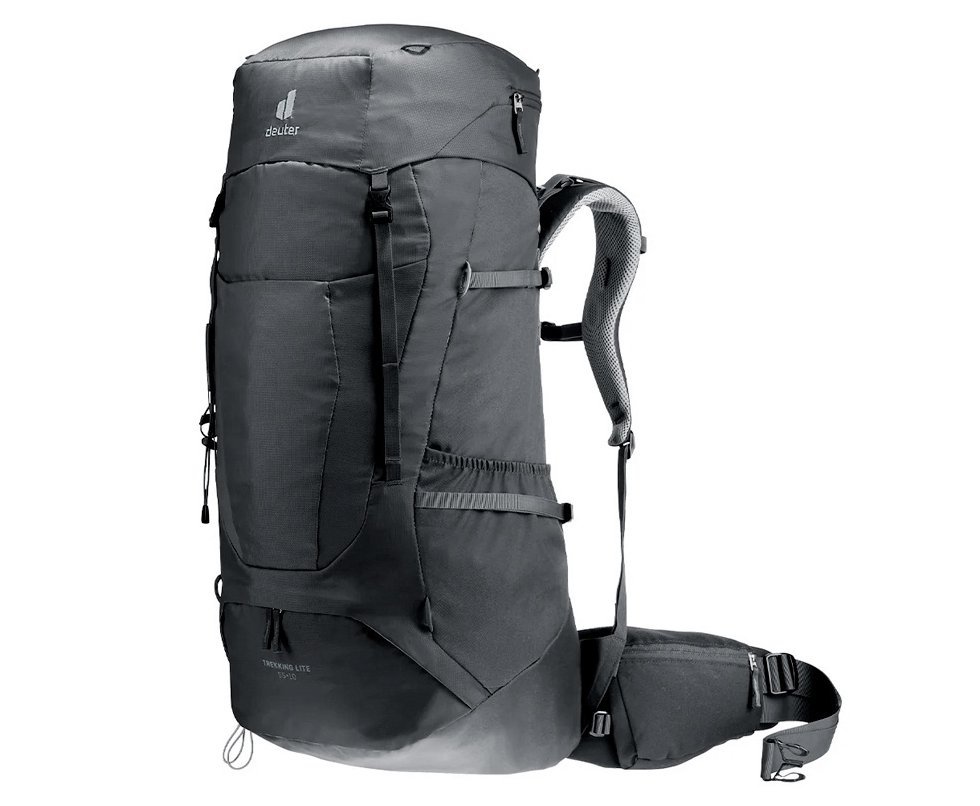 Mochila Deuter Trekking Lite 55 + 10 - Preto