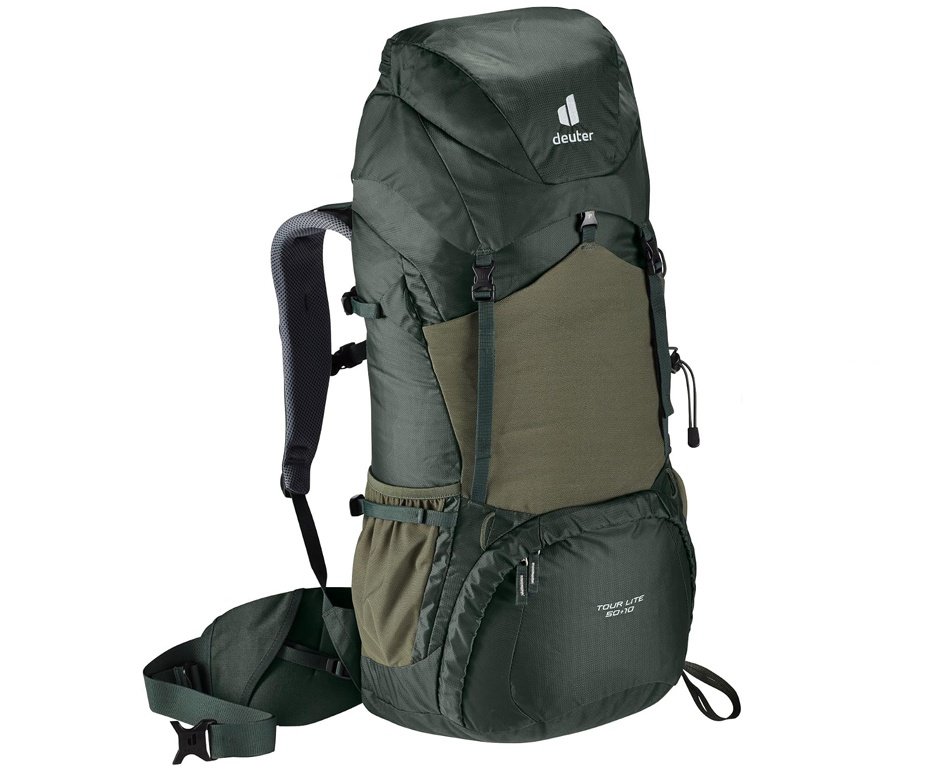 Mochila Deuter Tour Lite 50 + 10 - Verde