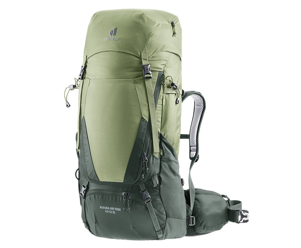 Mochila Deuter Futura Air Trek 45+10 SL New Verde