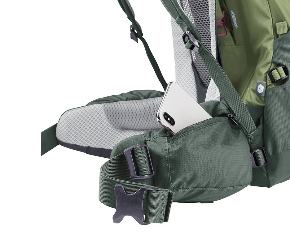 Mochila Deuter Futura Air Trek 45+10 SL New Verde