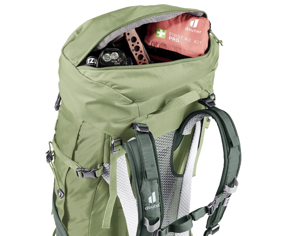 Mochila Deuter Futura Air Trek 45+10 SL New Verde